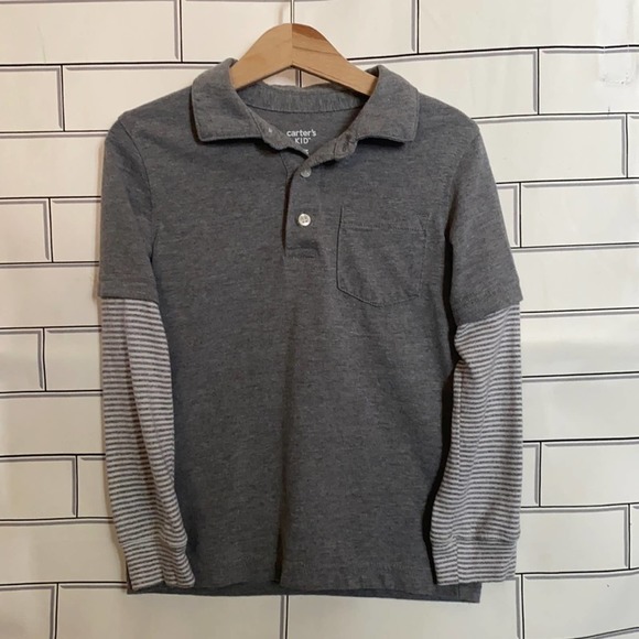 NWOT Carter’s Long Sleeve Shirt (size 4/5) - Picture 1 of 3